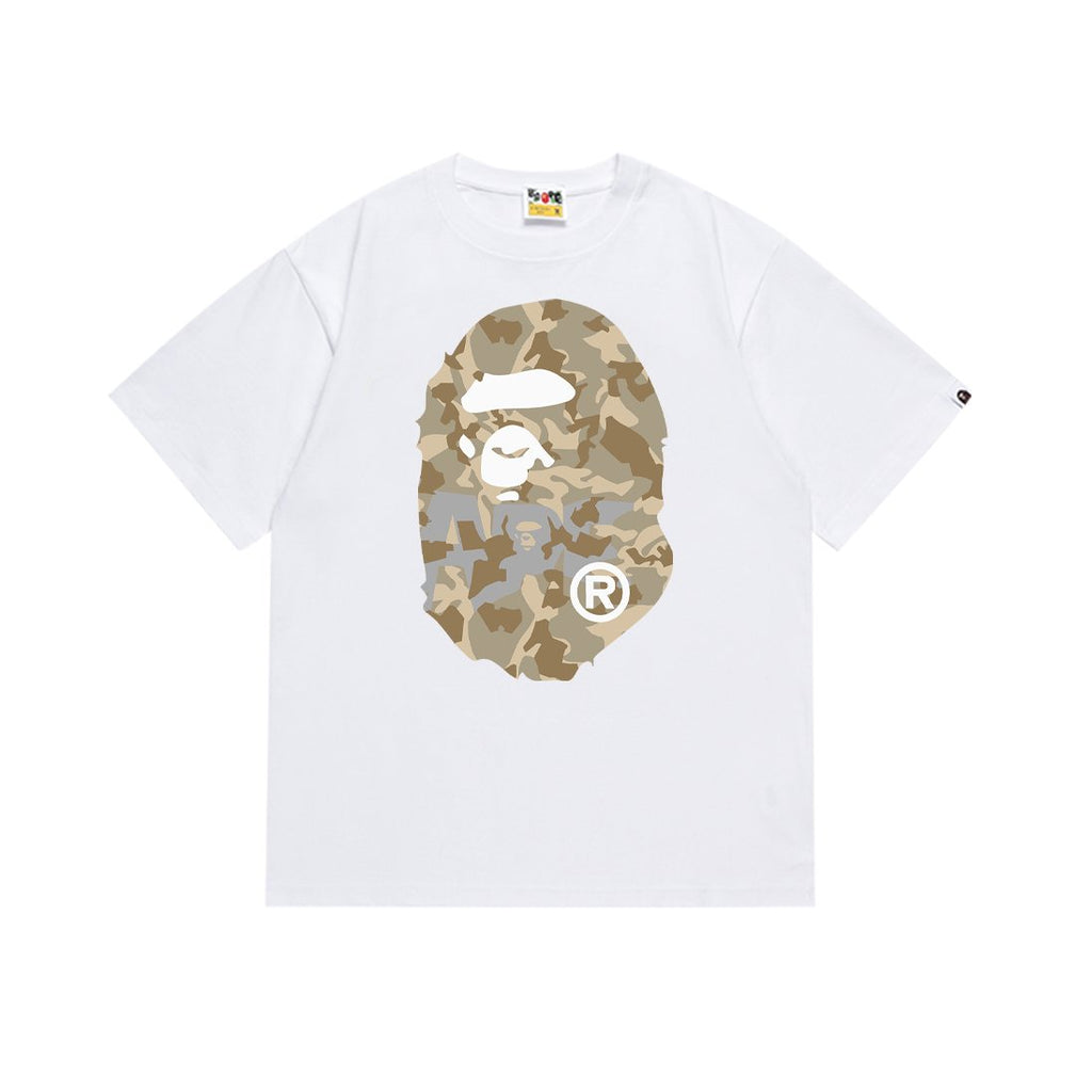 BAPE Camo Ape-Head Graphic T-Shirt — front