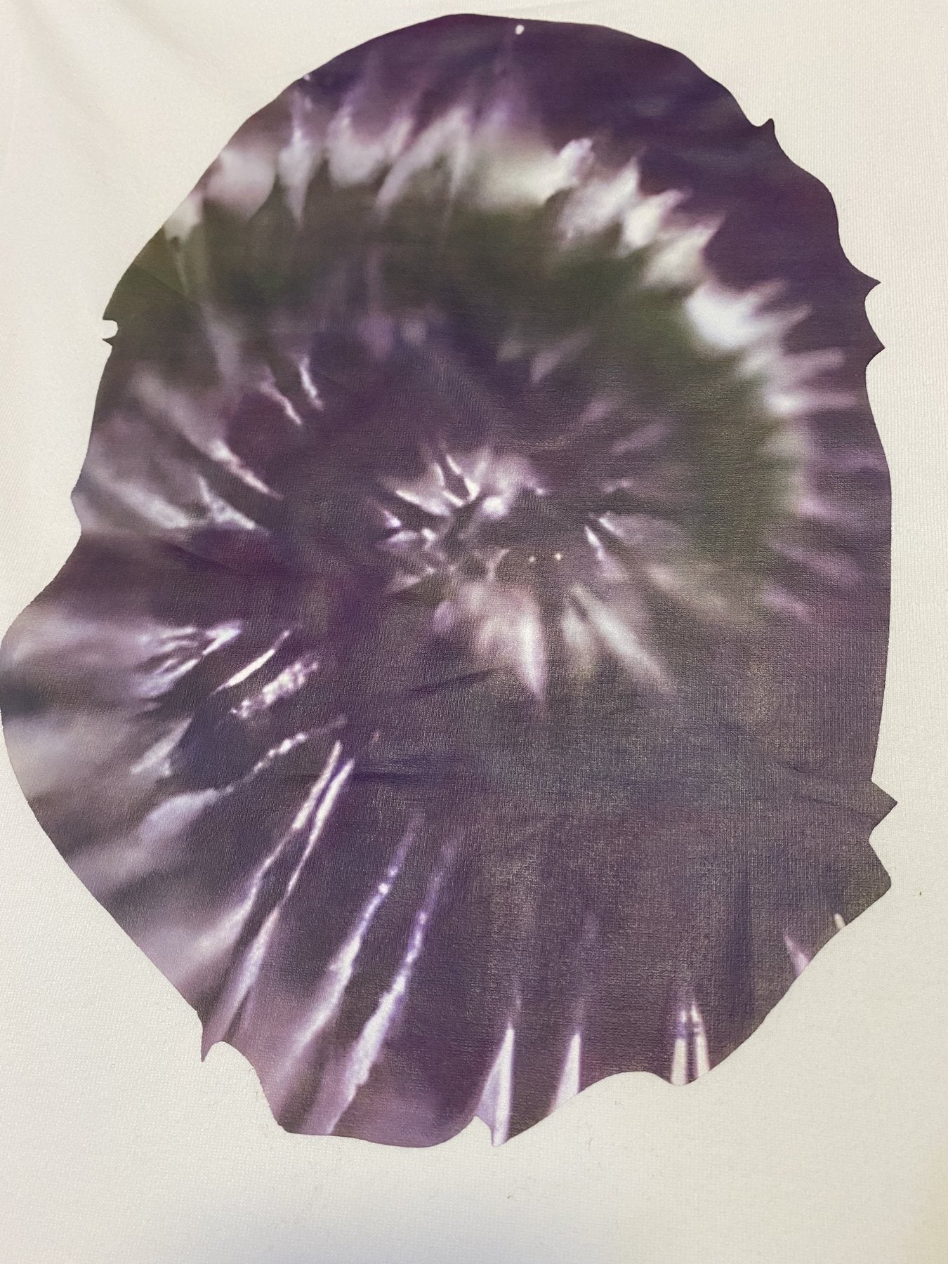 BAPE Tie-Dye Front and Back Graphic Short-Sleeve T-Shirt — detail