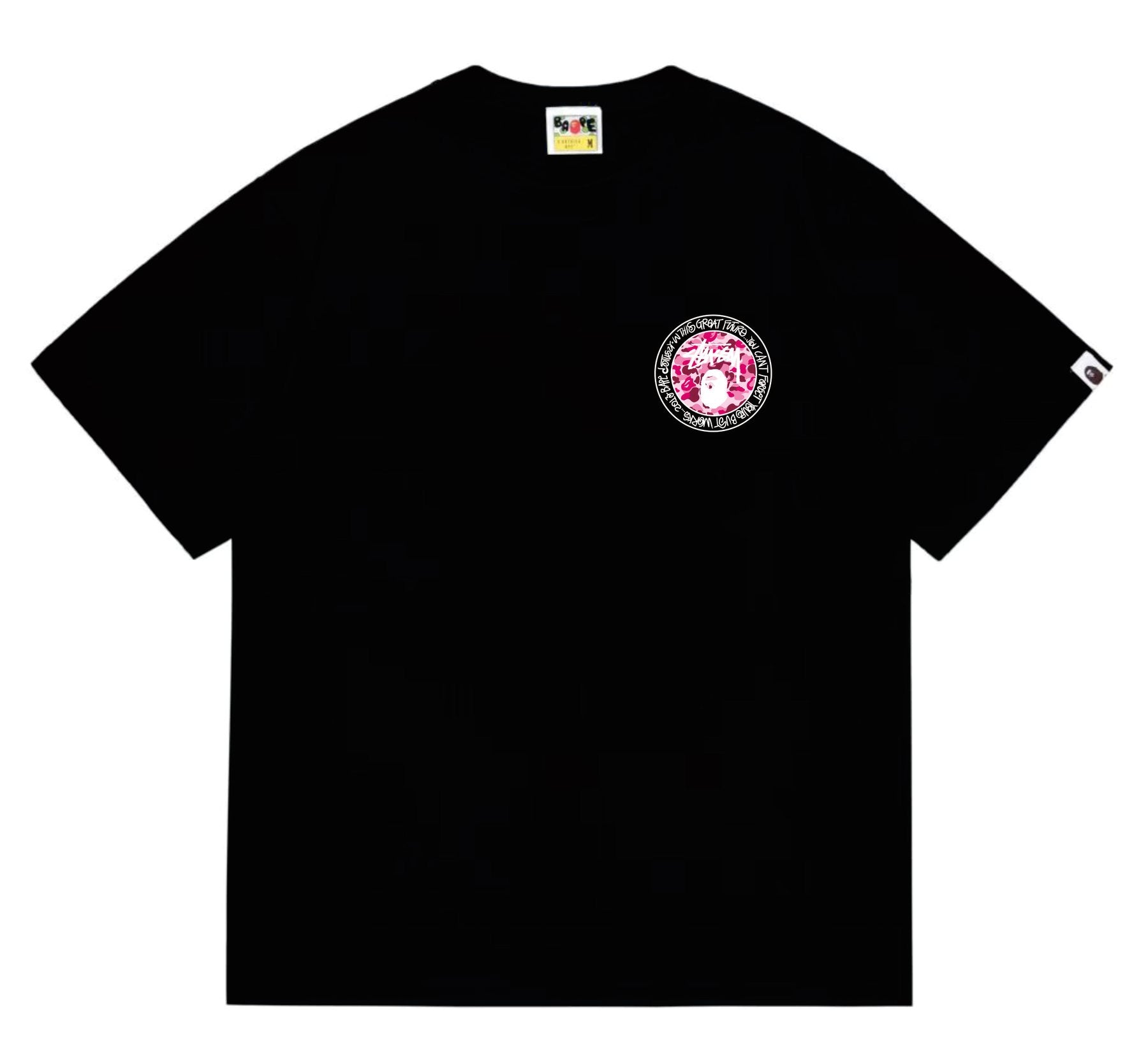 BAPE Light Circular Graphic Short-Sleeve T-Shirt — front