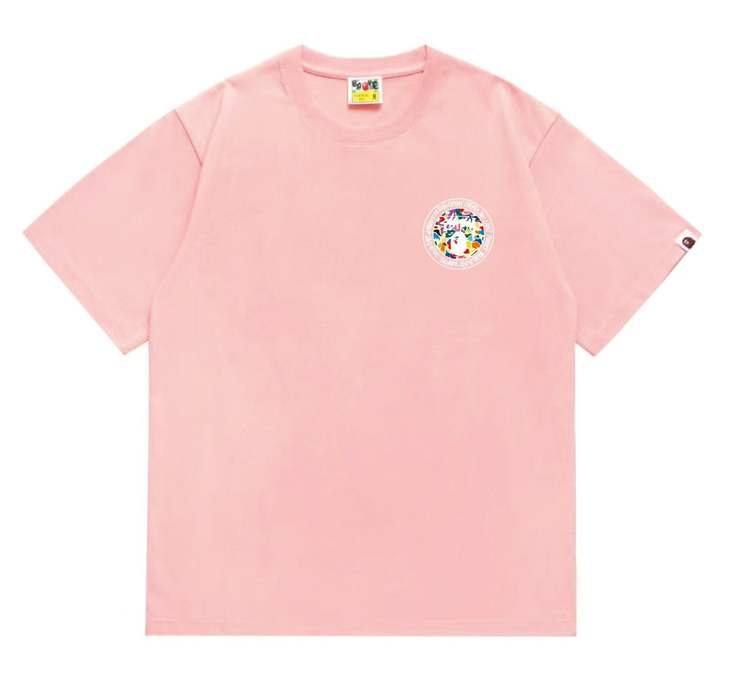 BAPE Circular Wordmark Graphic T-Shirt — front