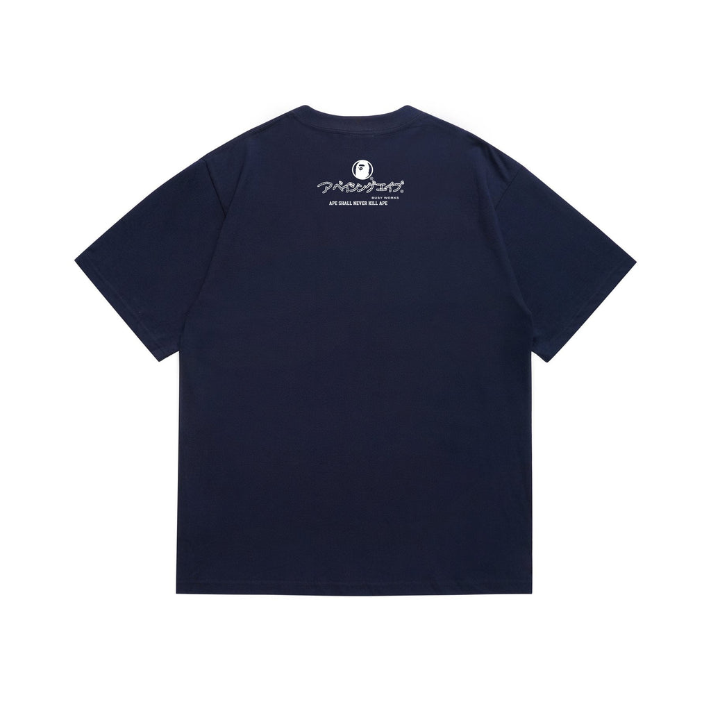 BAPE Ape Face Graphic Short-Sleeve T-Shirt — back
