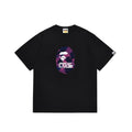 BAPE Purple Face Graphic Short-Sleeve T-Shirt — hero