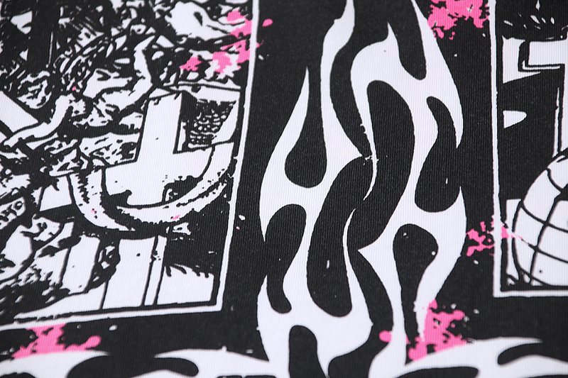 Hellstar Front & Back Graphic T-Shirt — detail