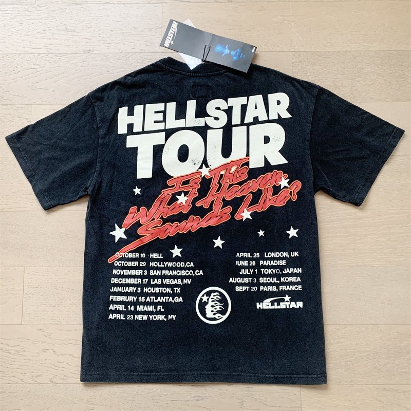 Hellstar Path to Paradise Tour Graphic T-Shirt — back