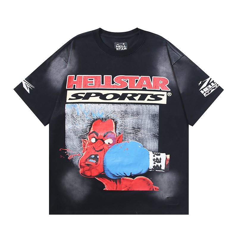 Hellstar Bigger Than Satan Graphic T-Shirt — front