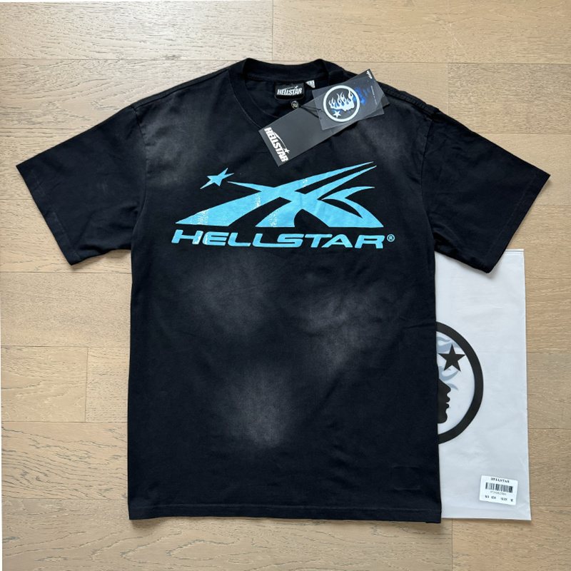 Hellstar Face & Star Graphic T-Shirt — context