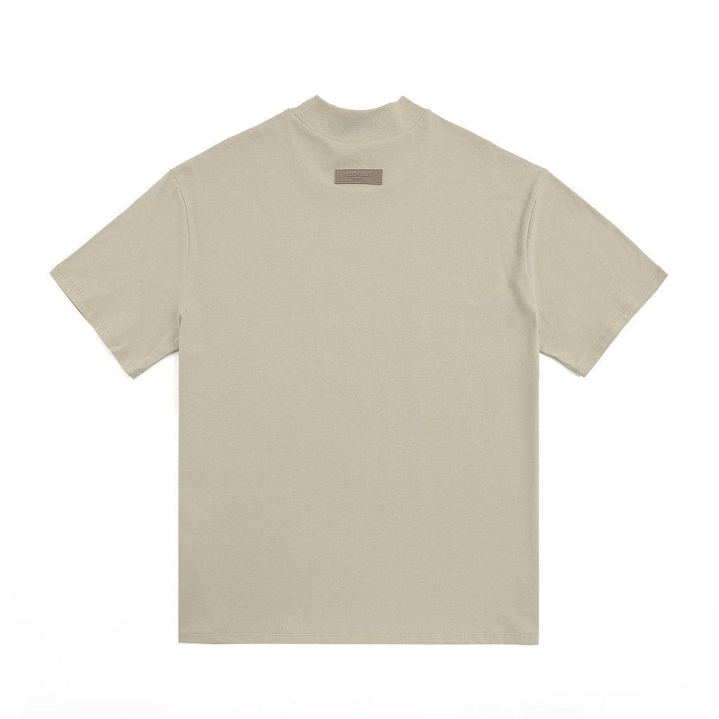 ESSENTIALS 1977 Contrast Graphic Mock-Neck T-Shirt — back