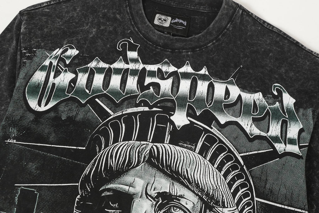 Godspeed Worldwide Tour Graphic Long-Sleeve T-Shirt — detail