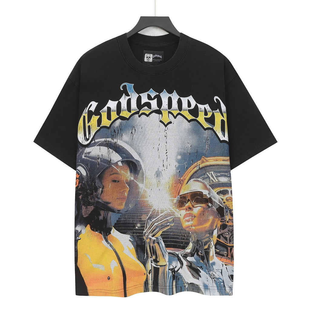 Godspeed Out of Many Graphic T-Shirt — hero