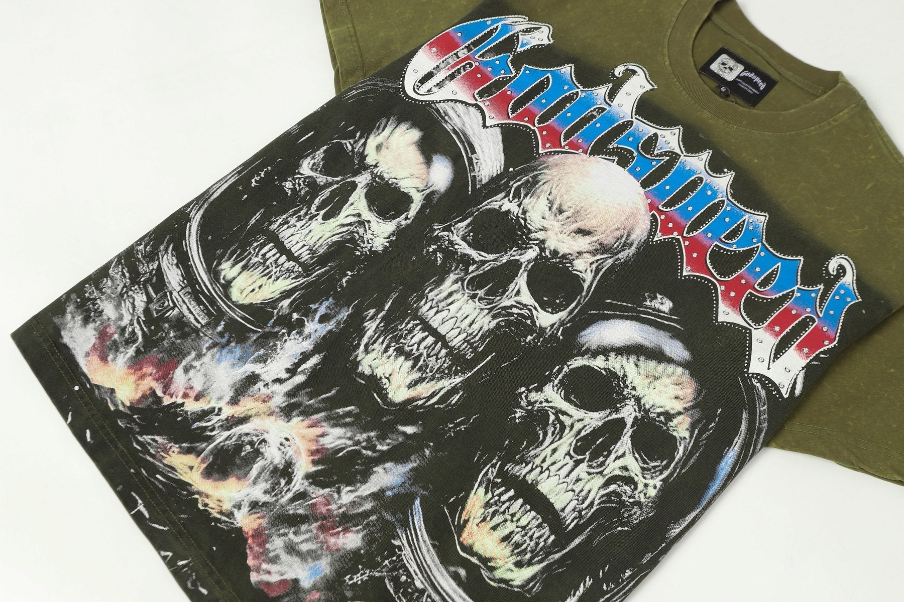 Godspeed World Tour Skull Graphic T-Shirt — detail