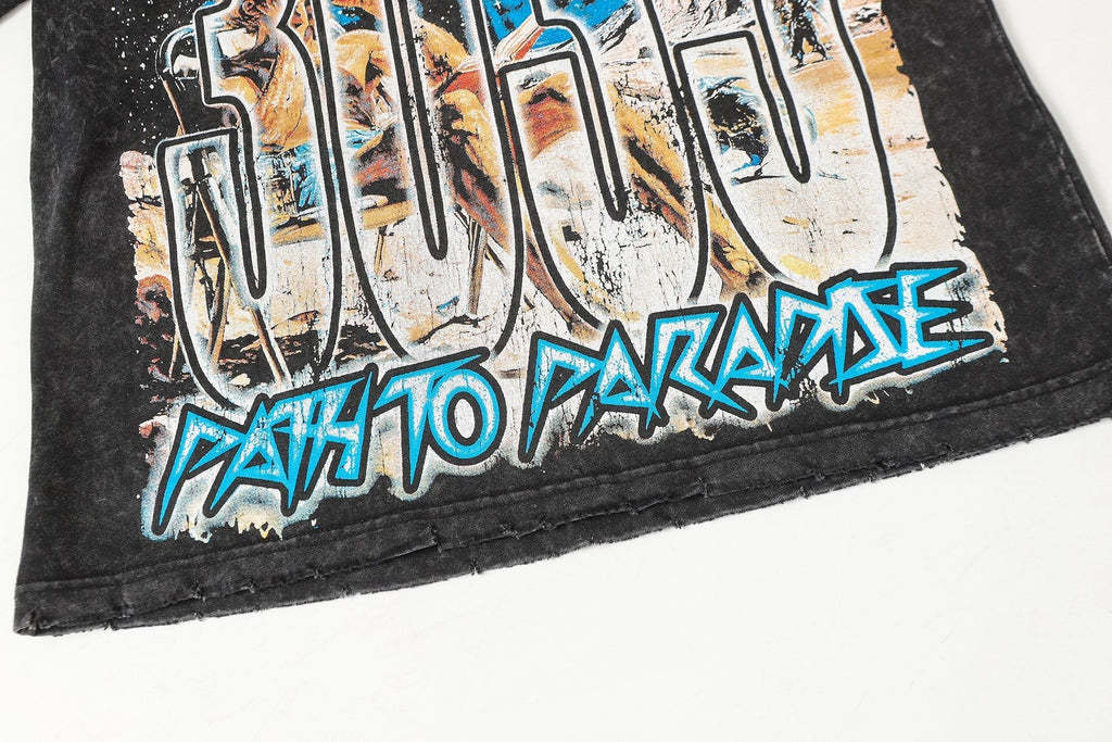 Hellstar Path to Paradise Graphic T-Shirt — detail