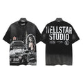 Hellstar Records Studio Acid-Wash T-Shirt — comparison