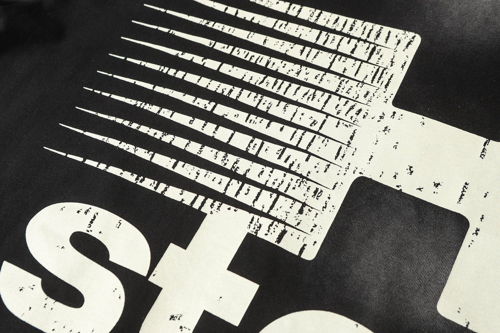 Hellstar White H Graphic Short-Sleeve T-Shirt — detail