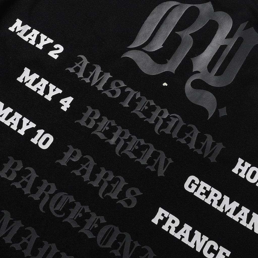 BKYS Revival Skull DJ Tour Graphic T-Shirt — detail