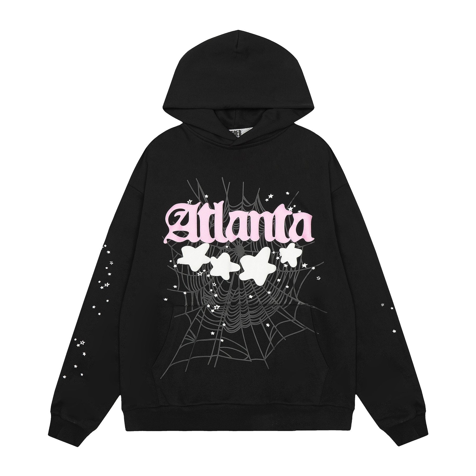 Sp5der Atlanta Spiderweb Graphic Hoodie — front