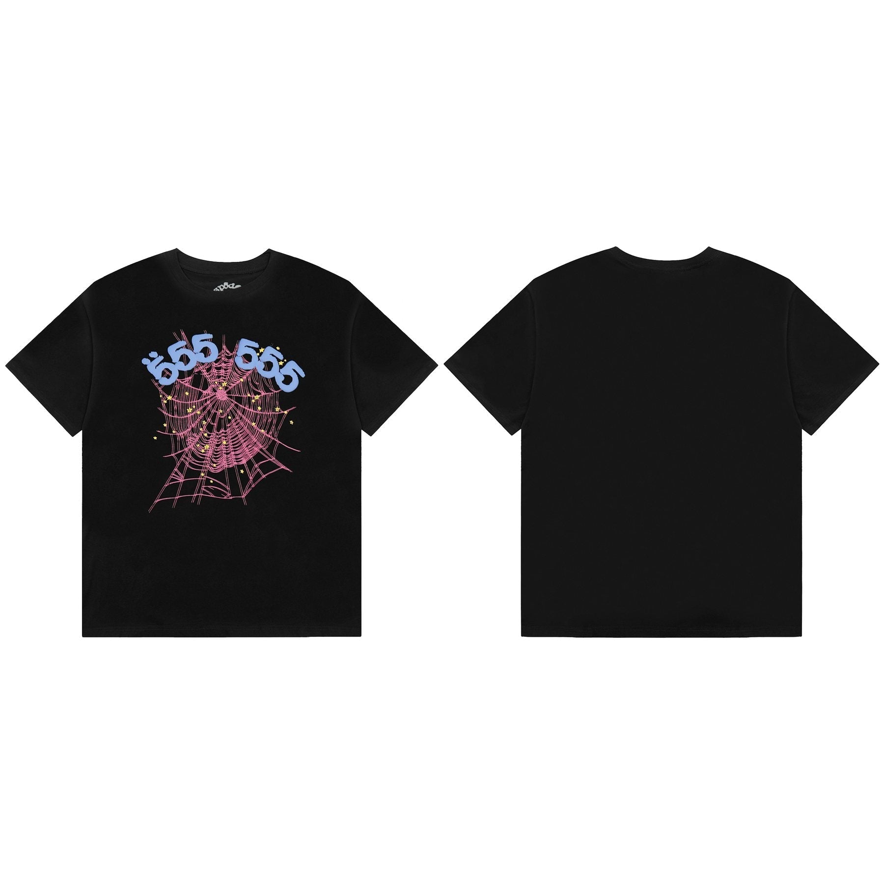Sp5der 666 Spiderweb Graphic T-Shirt in Black — comparison