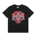 Sp5der Red/Pink Front Graphic T-Shirt — hero