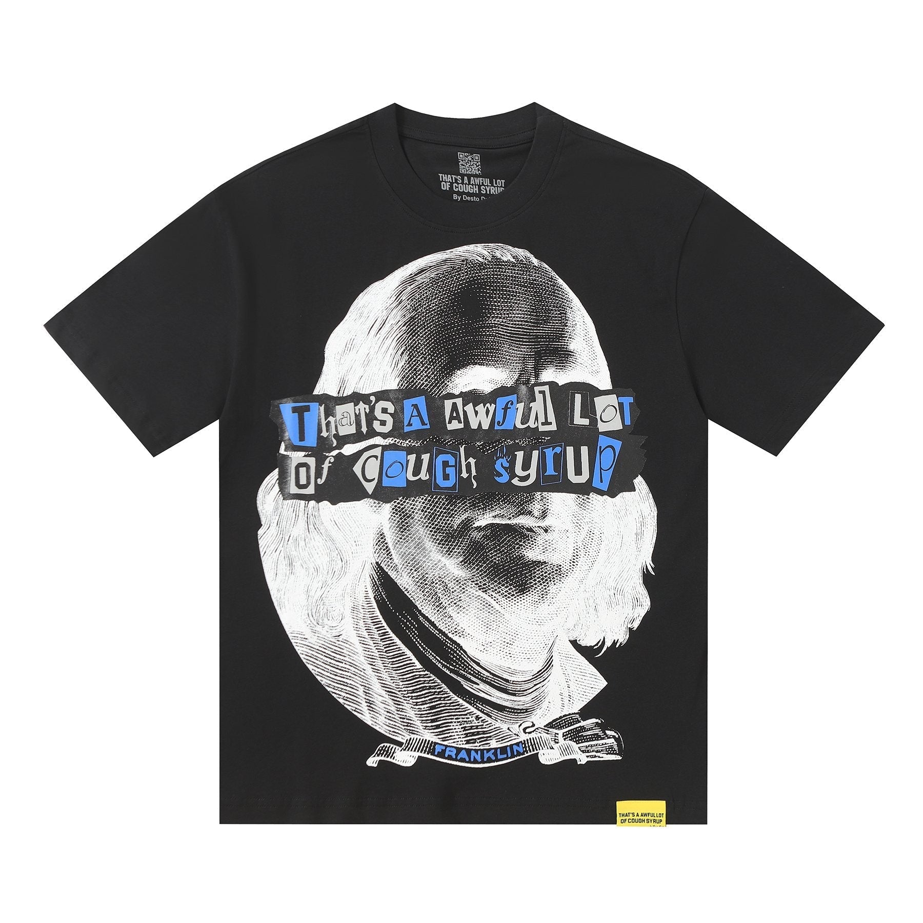 THAT'S A AWFUL LOT OF COUGH SYRUP Portrait Graphic T-Shirt — front