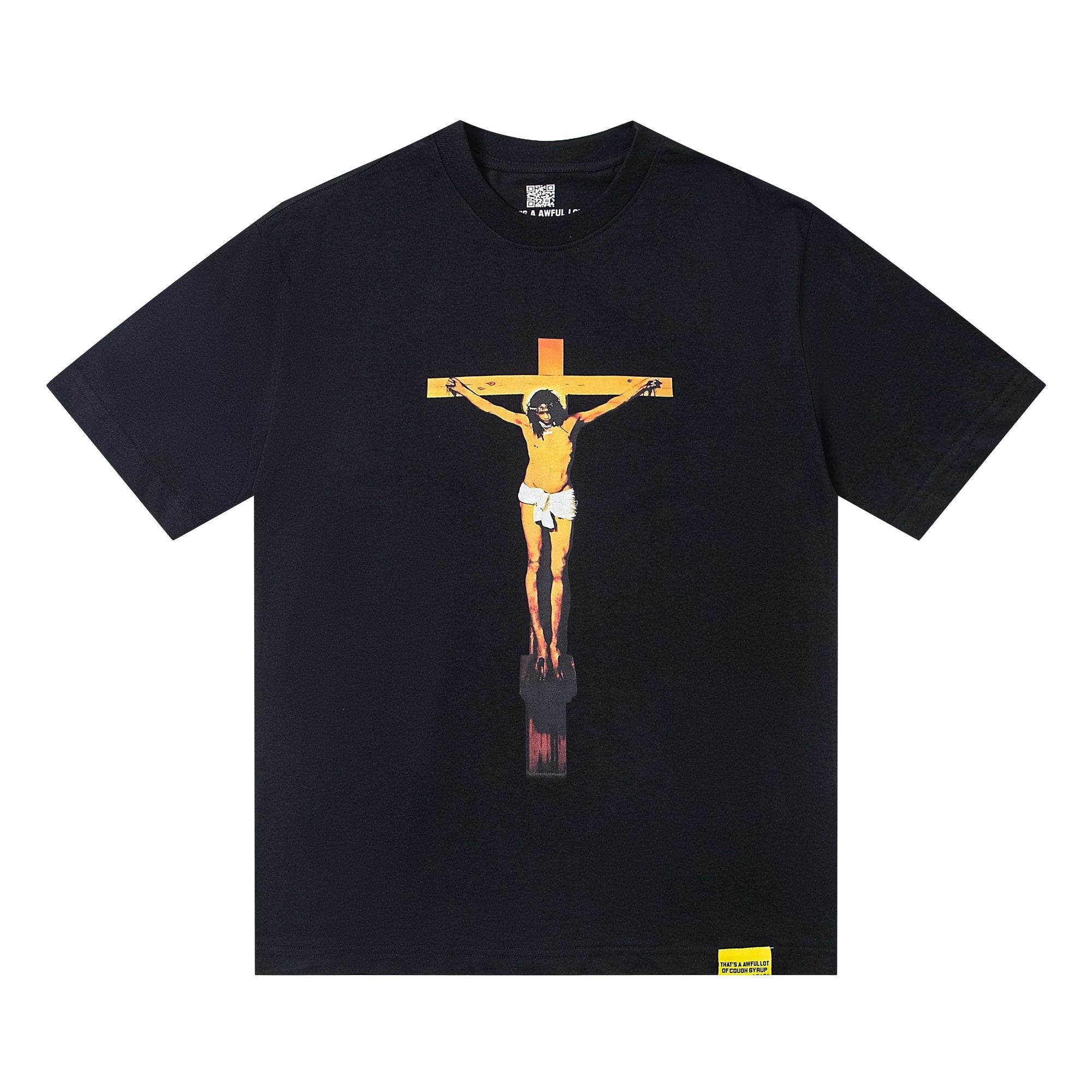 THAT'S A AWFUL LOT OF COUGH SYRUP Free Jeff Crucifix Graphic T-Shirt — hero