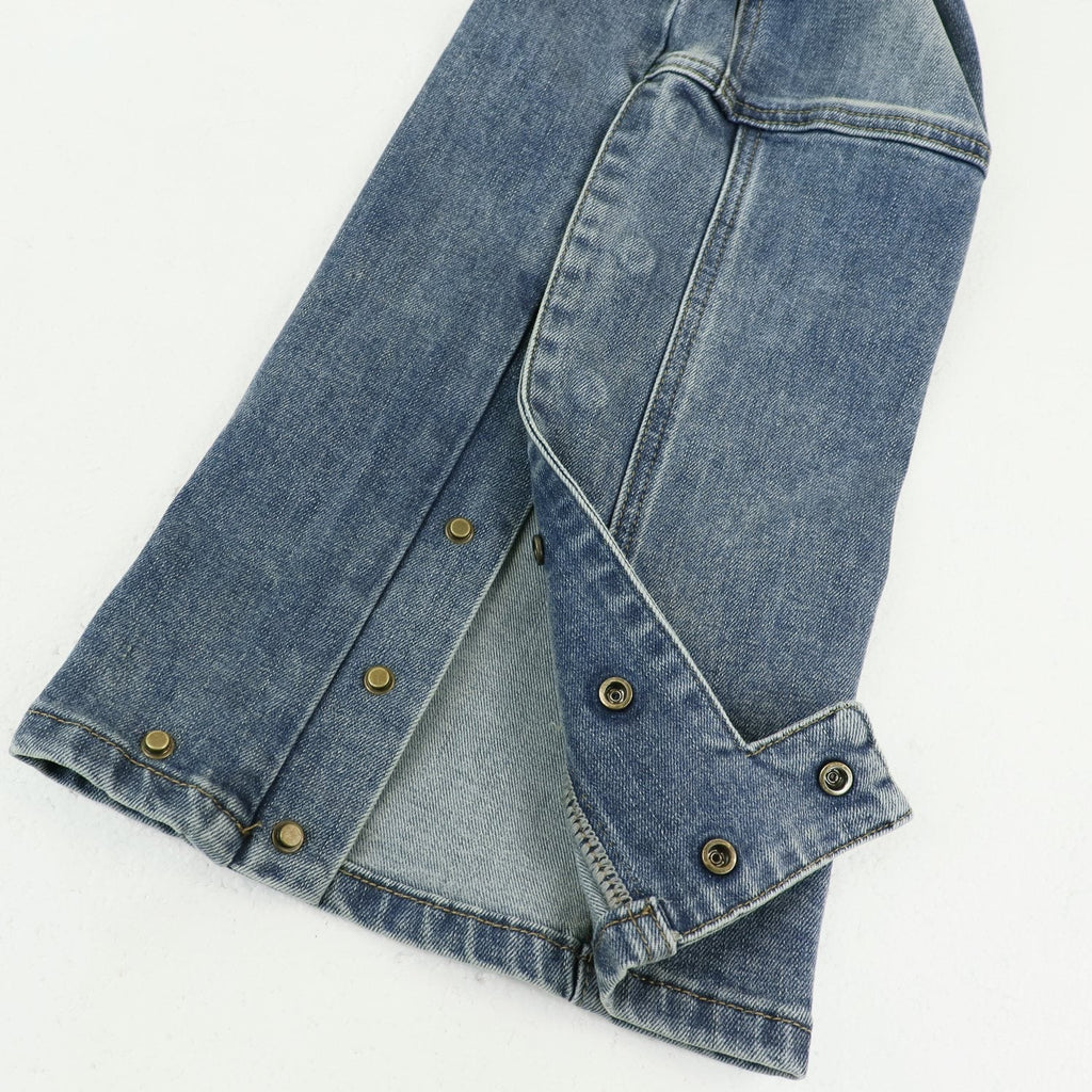 Purple Brand Washed Blue Denim Jeans — detail