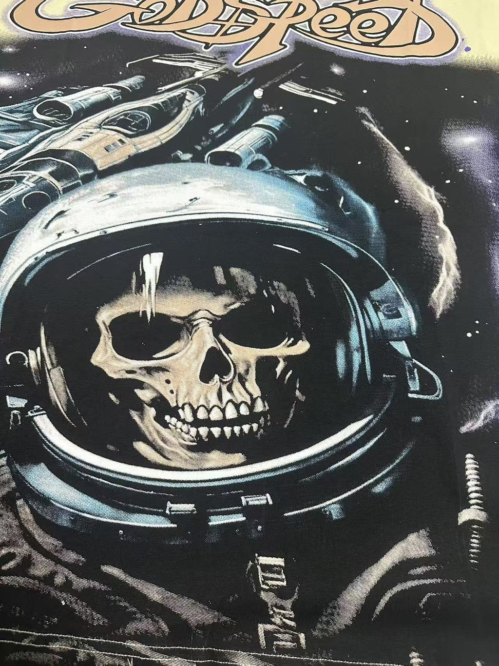Godspeed Out of Many, One Short-Sleeve Graphic T-Shirt — detail