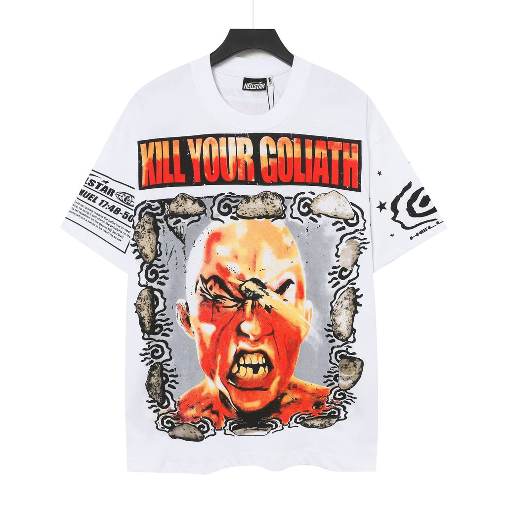Hellstar Kill Your Goliath Graphic T-Shirt — front