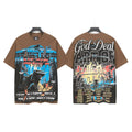 Hellstar Path to Paradise Brown Graphic T-Shirt — hero