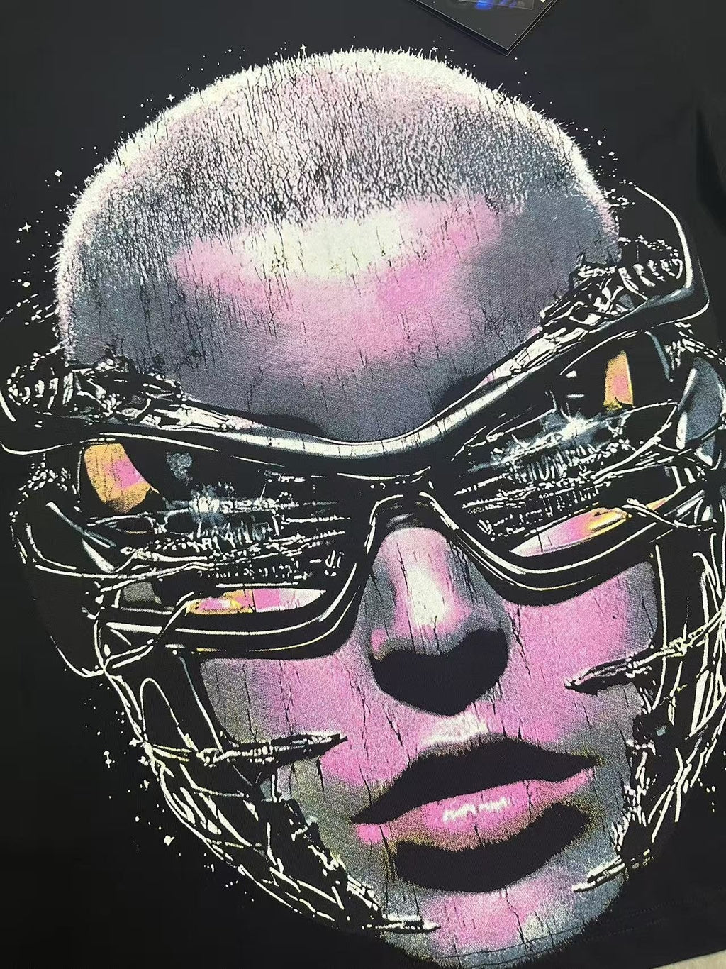 Hellstar Dedication to the World Graphic T-Shirt — detail