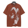 Hellstar Distressed Graphic T-Shirt — front