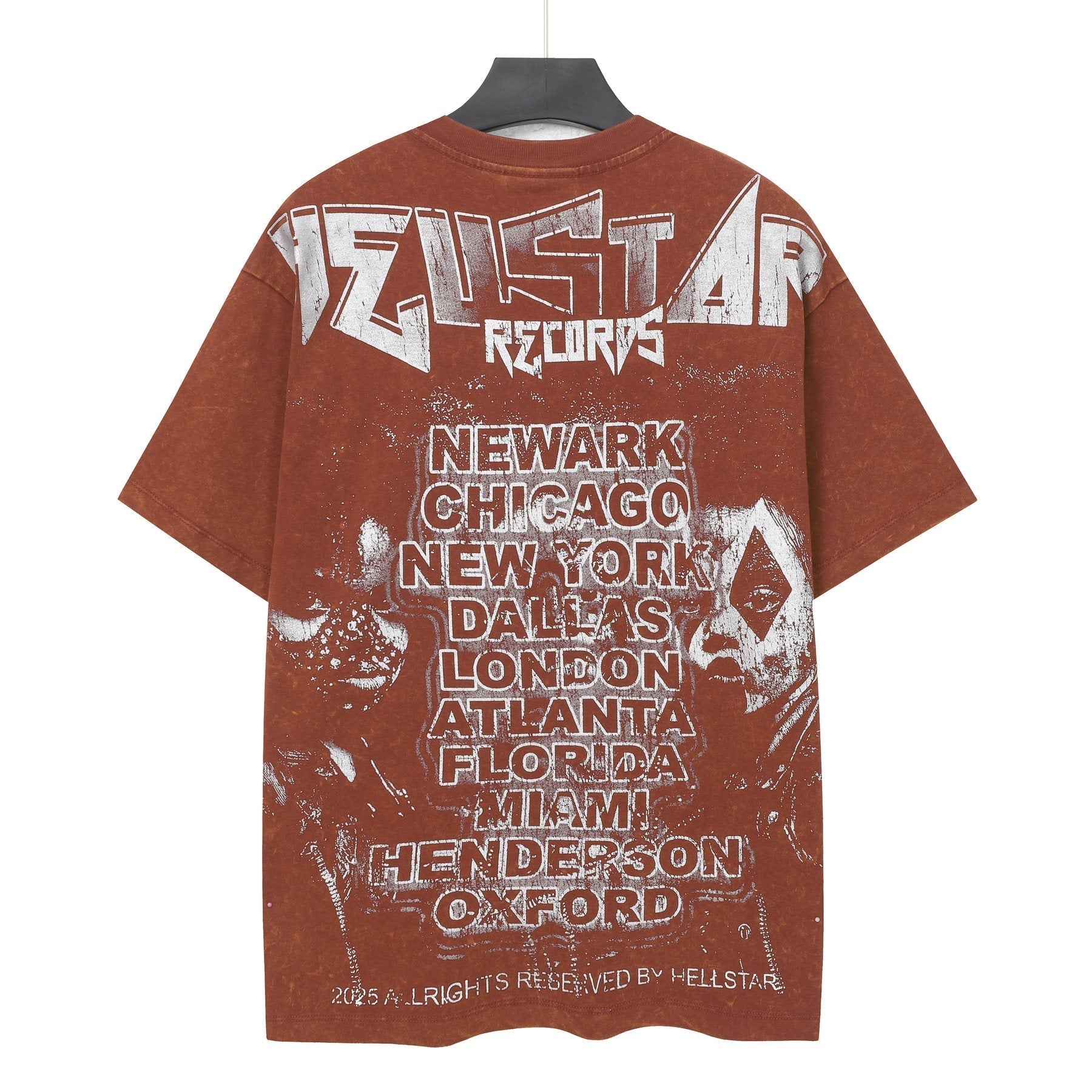 Hellstar Distressed Graphic T-Shirt — back