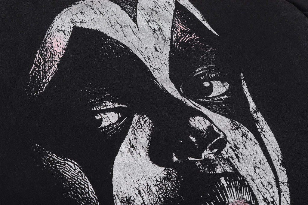 Hellstar Distressed Graphic T-Shirt — detail