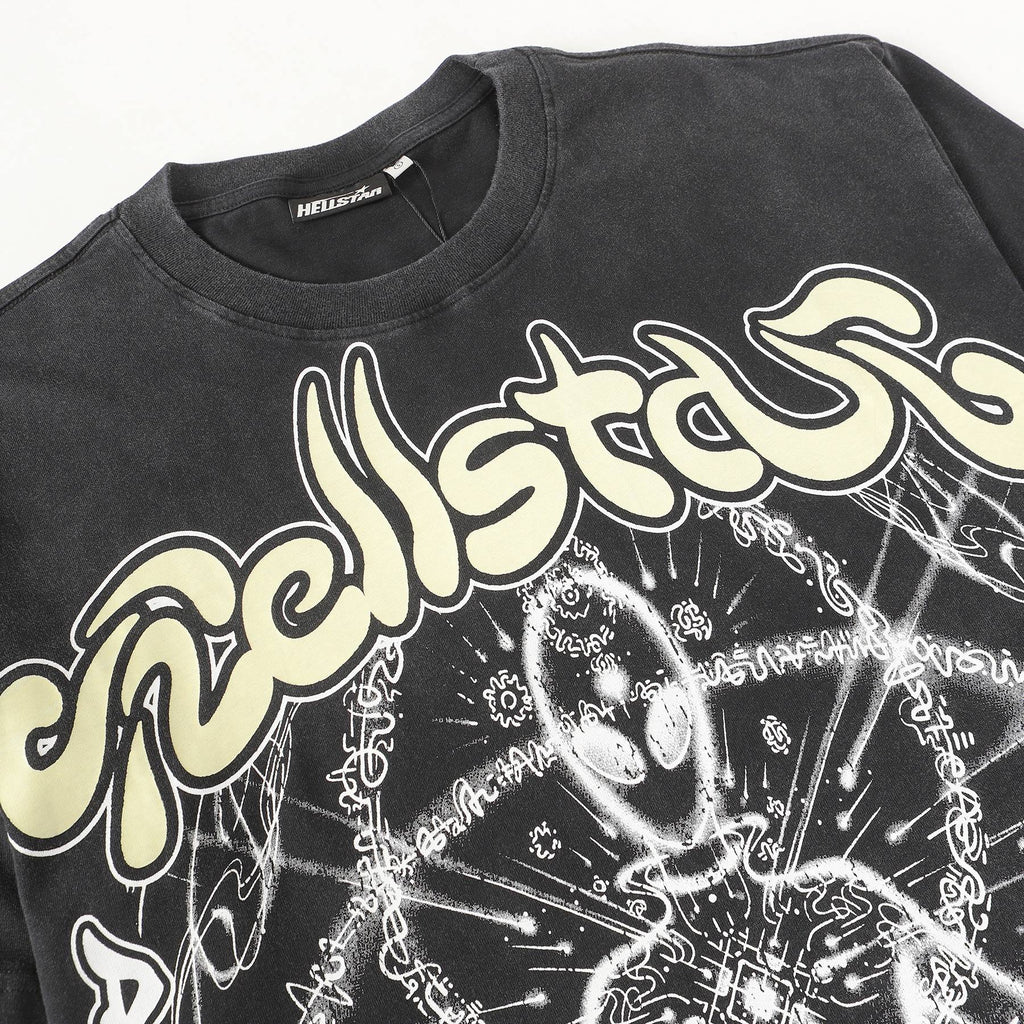 Hellstar Protect Your Inner Peace Graphic T-Shirt — detail