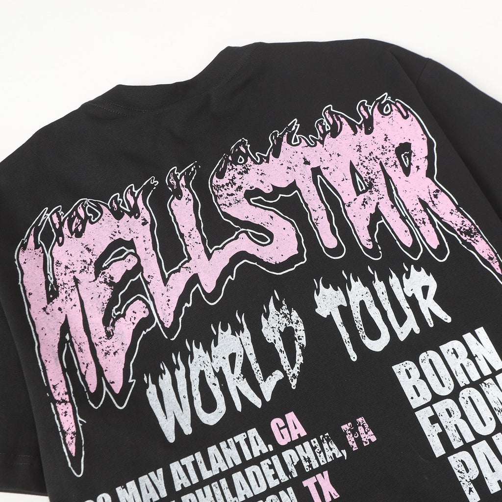 Hellstar Born From Pain World Tour Graphic T-Shirt — detail