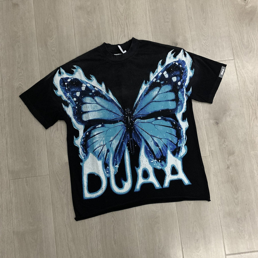 DUAA Butterfly Graphic Short-Sleeve T-Shirt — front