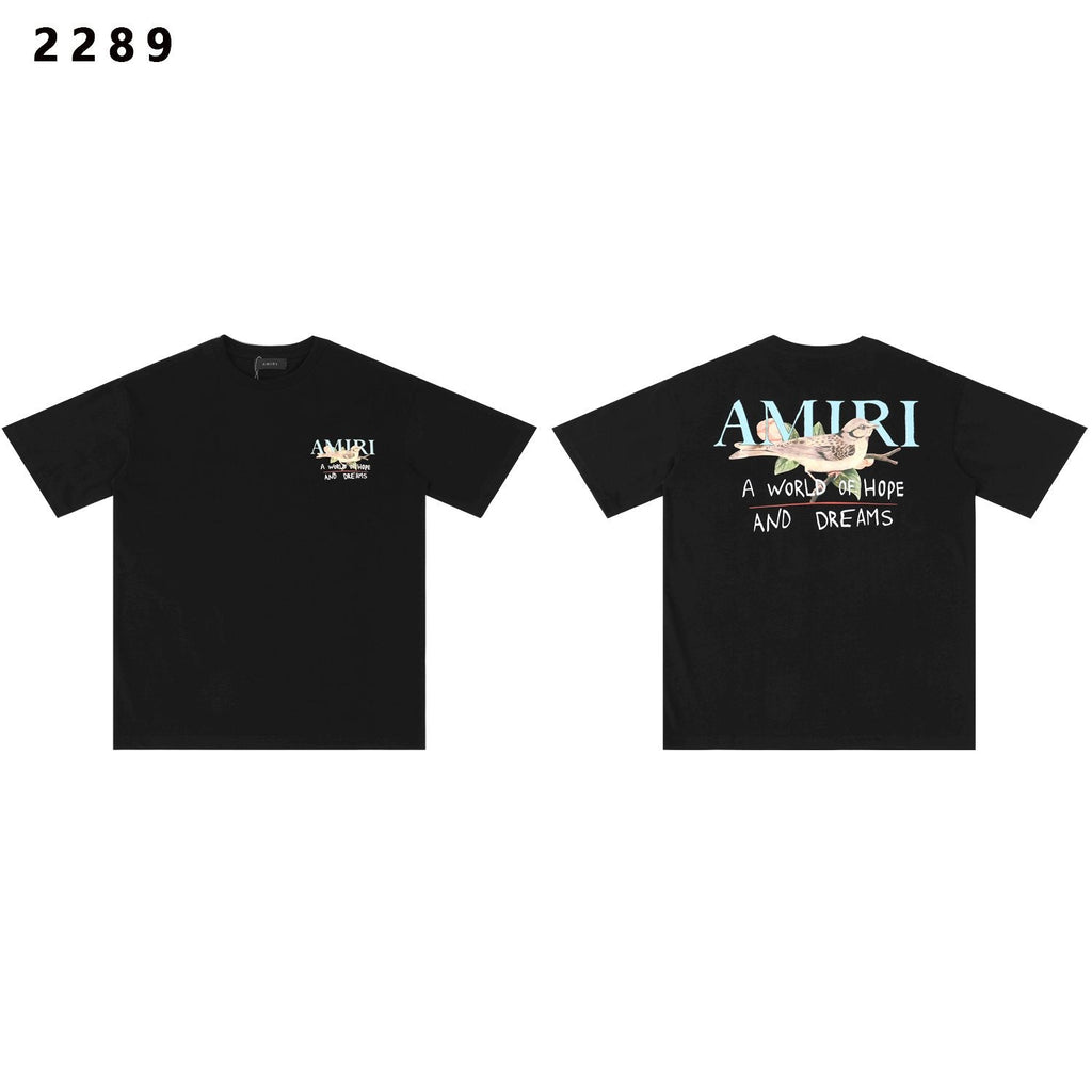 AMIRI Bird Graphic Short-Sleeve T-Shirt — hero