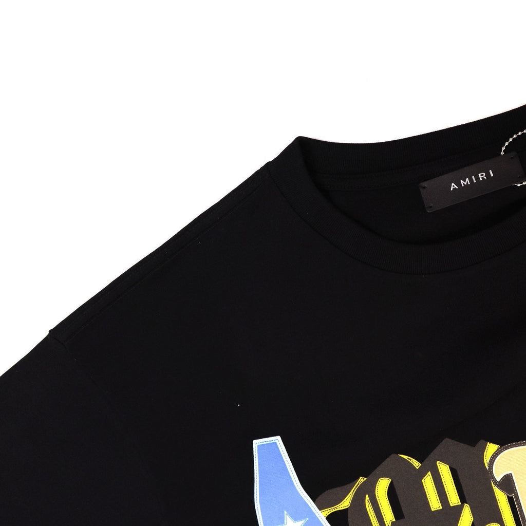 AMIRI Varsity Letter Graphic Short-Sleeve T-Shirt — detail