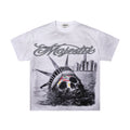 MAJESTIK Tour-Style Back Print T-Shirt — front