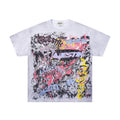 MAJESTIK Distressed Rhinestone Graphic T-Shirt — hero