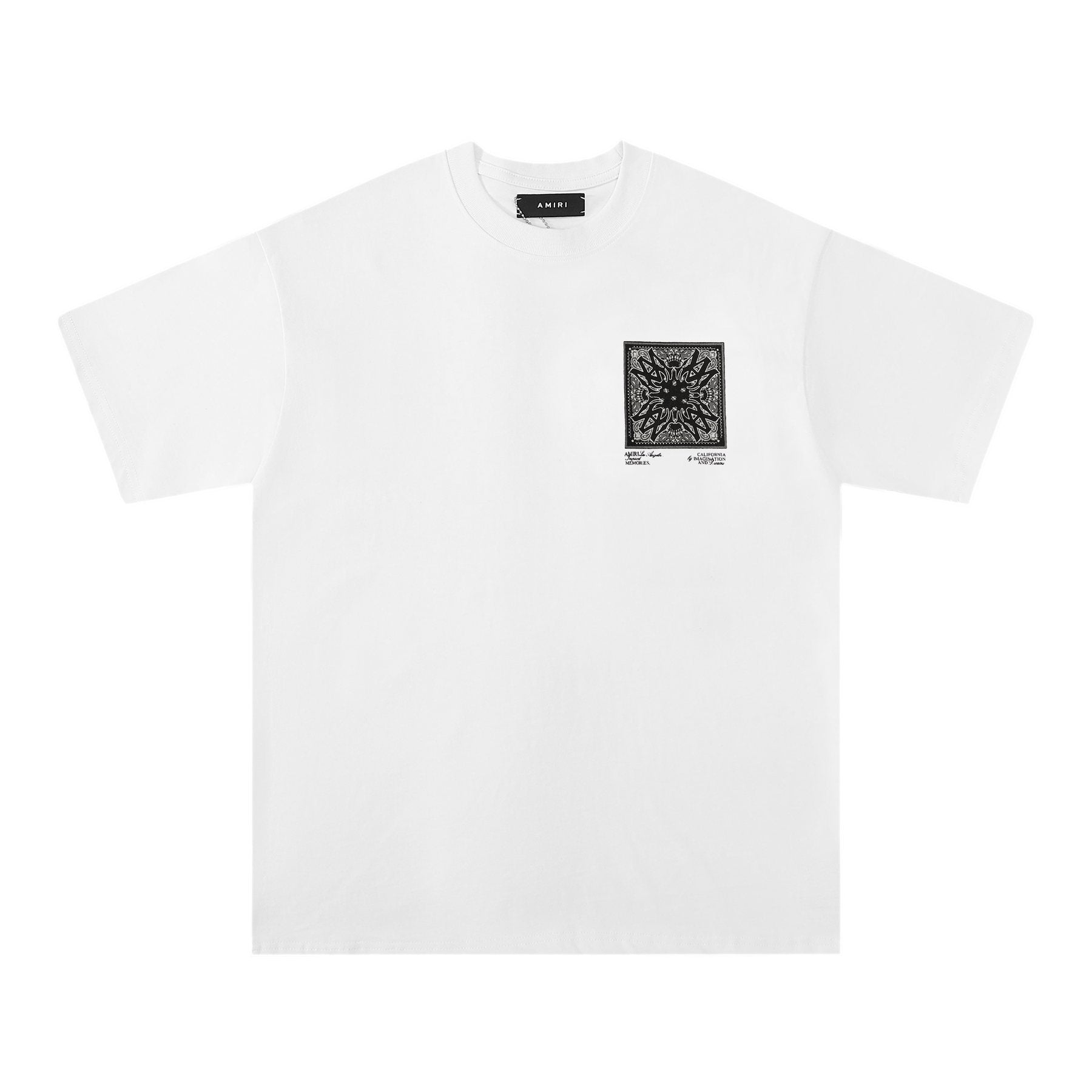 AMIRI Bandana Graphic Short-Sleeve T-Shirt — front