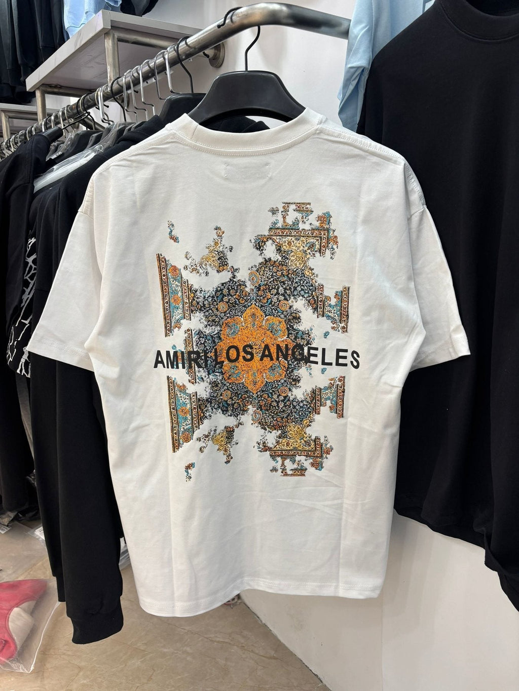 AMIRI Letter Graphic Short-Sleeve T-Shirt — context