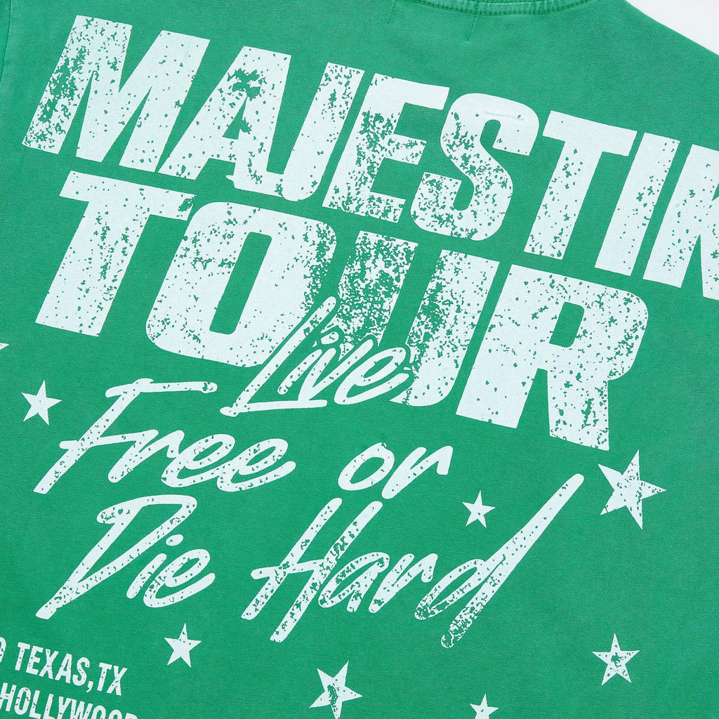 MAJESTIK Yacht Tour Graphic T-Shirt — detail