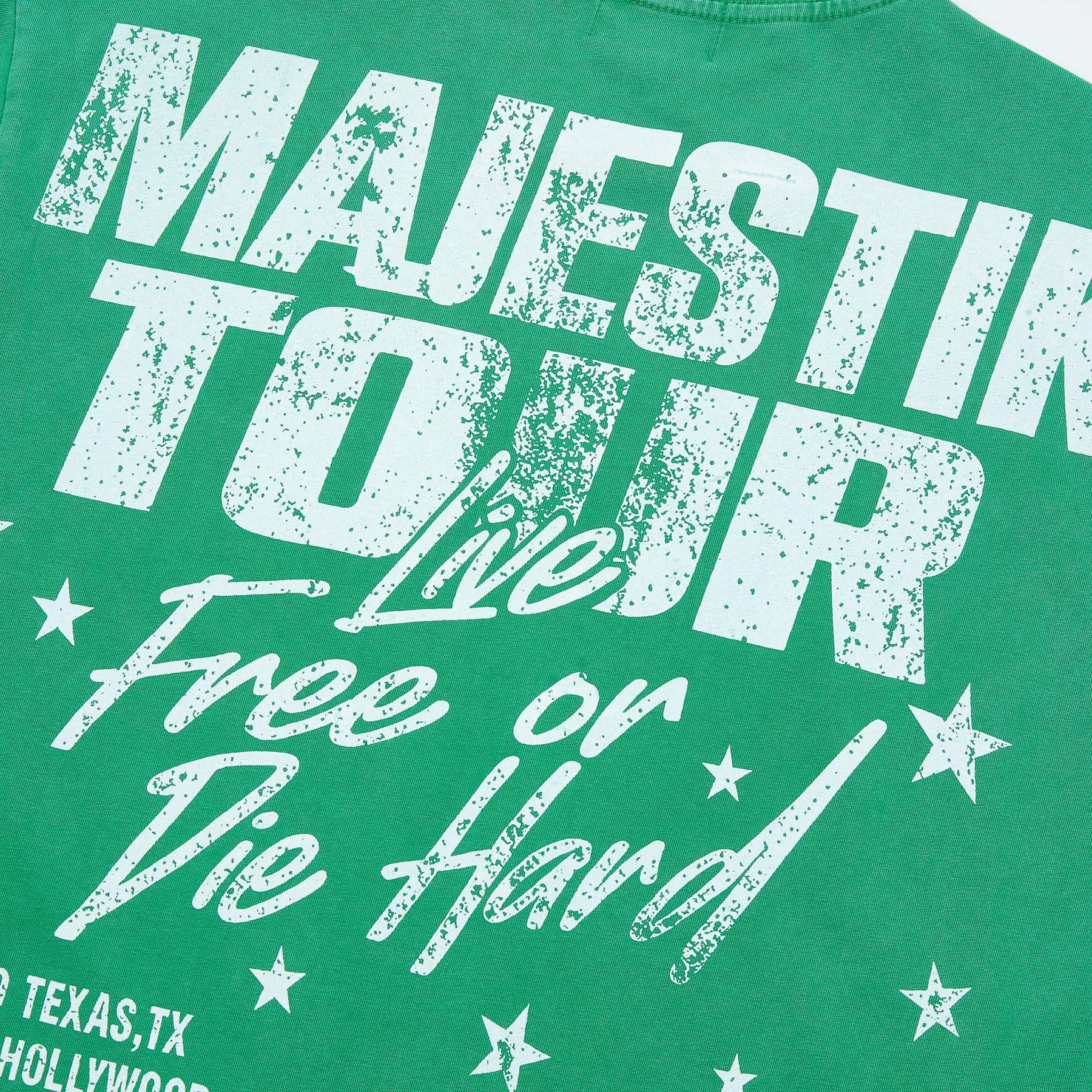 MAJESTIK Yacht Tour Graphic T-Shirt — detail