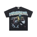 MAJESTIK Bulldog Football Graphic Cropped T-Shirt — hero