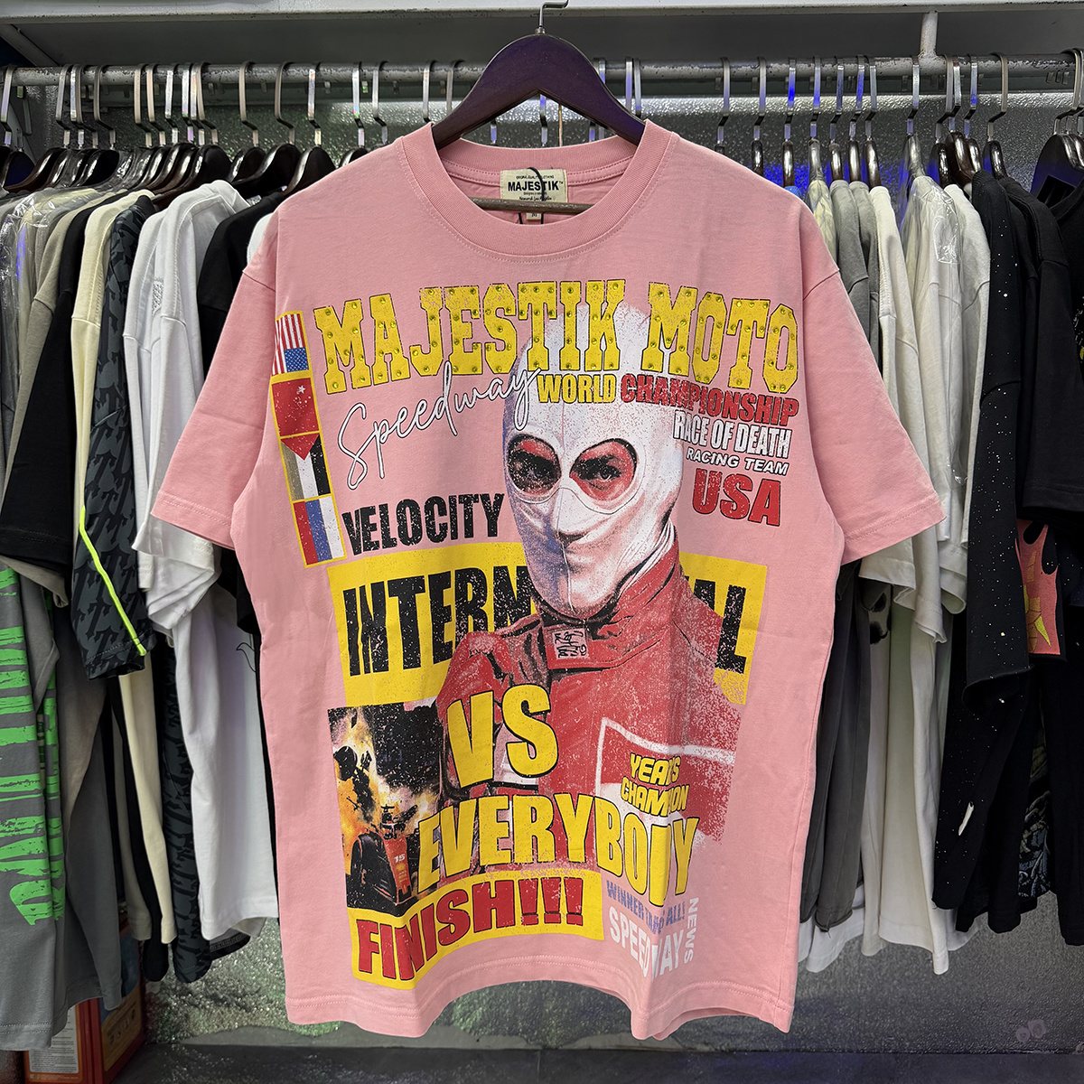 MAJESTIK World Championship Graphic Short-Sleeve T-Shirt — context