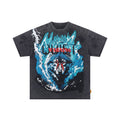 FIRST ROW Warning Not So Quiet Wolf Cropped T-Shirt — hero