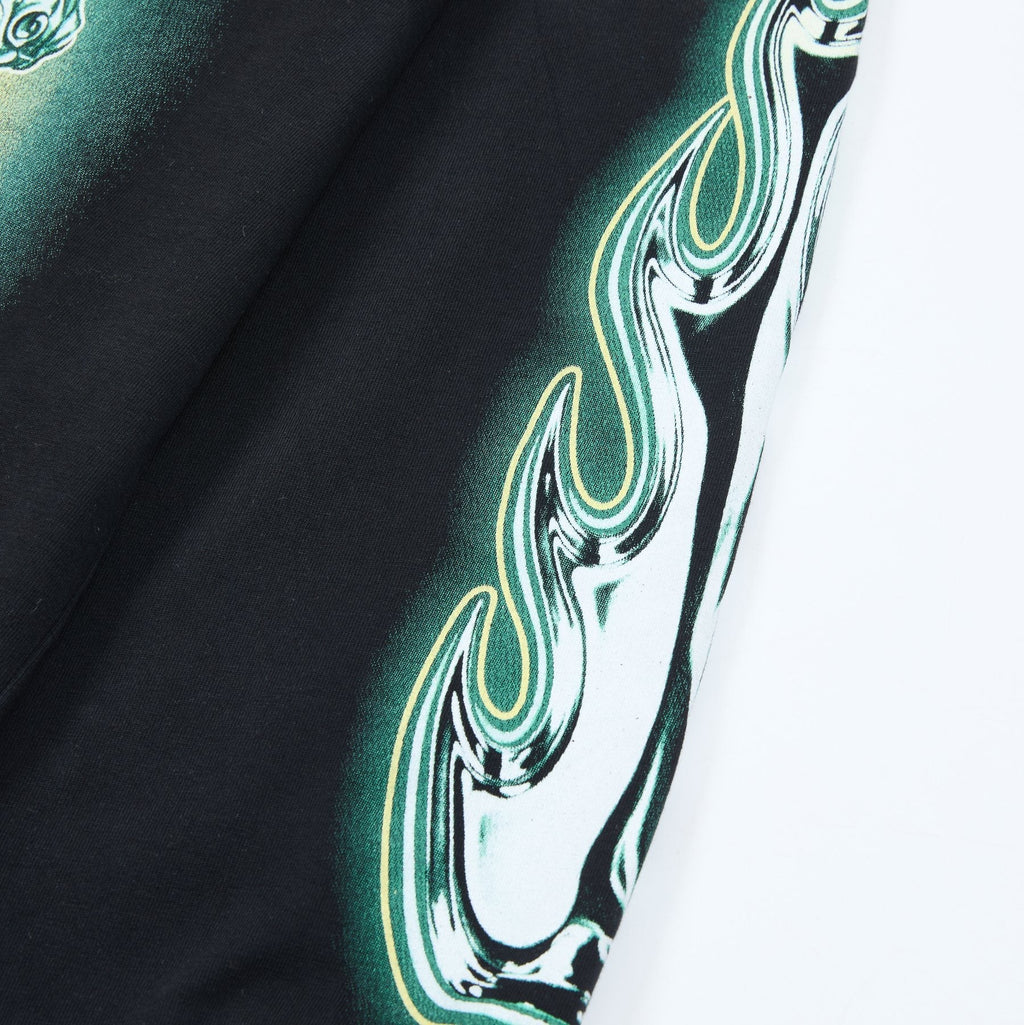 DUAA Pegasus Rhinestone Long-Sleeve T-Shirt — detail