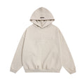 Fear of God Essentials Tonal Logo Light Grey Hoodie — hero