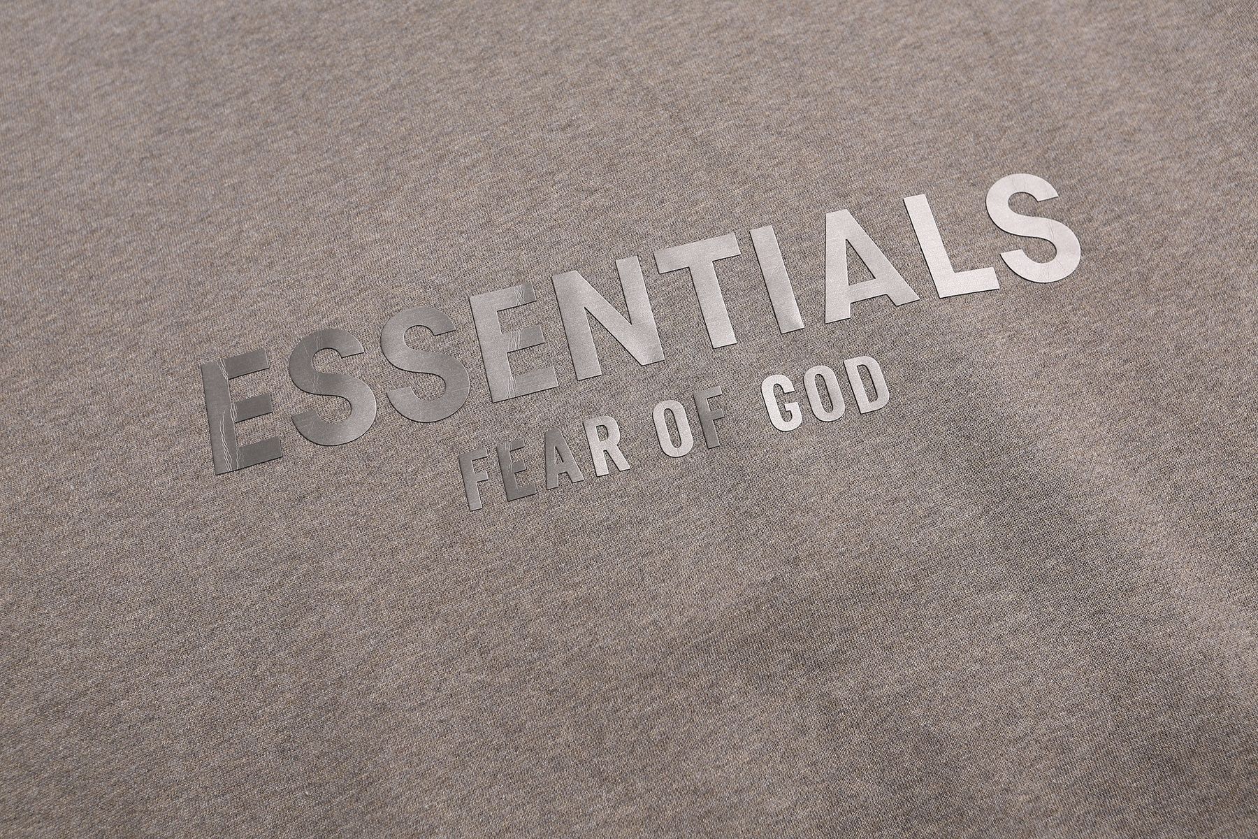 Fear of God Essentials Back Graphic Hoodie — detail