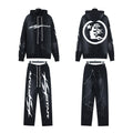 Hellstar Circle Back Hoodie and Pants Set — front