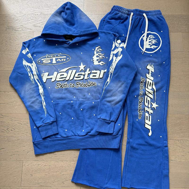 Hellstar Path to Paradise Hoodie & Sweatpants Set — front